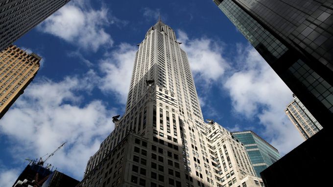 Ikonický mrakodrap Chrysler Building je na prodej.
