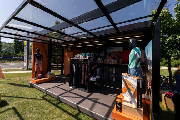 Pop-up sportovní značky CRIVIT