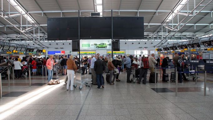 Nová čekárna na pražském letišti