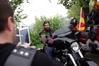 Ruský motorkářský gang Nočních vlků, známý svou náklonností k Vladimíru Putinovi a ruskému nacionalismu, se ve středu po poledni sjel u Národního památníku na Vítkově.