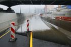 Řeky se vylévají z břehů, Ústí čeká pětiletou povodeň