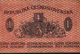 První bankovky - z roku 1919.
