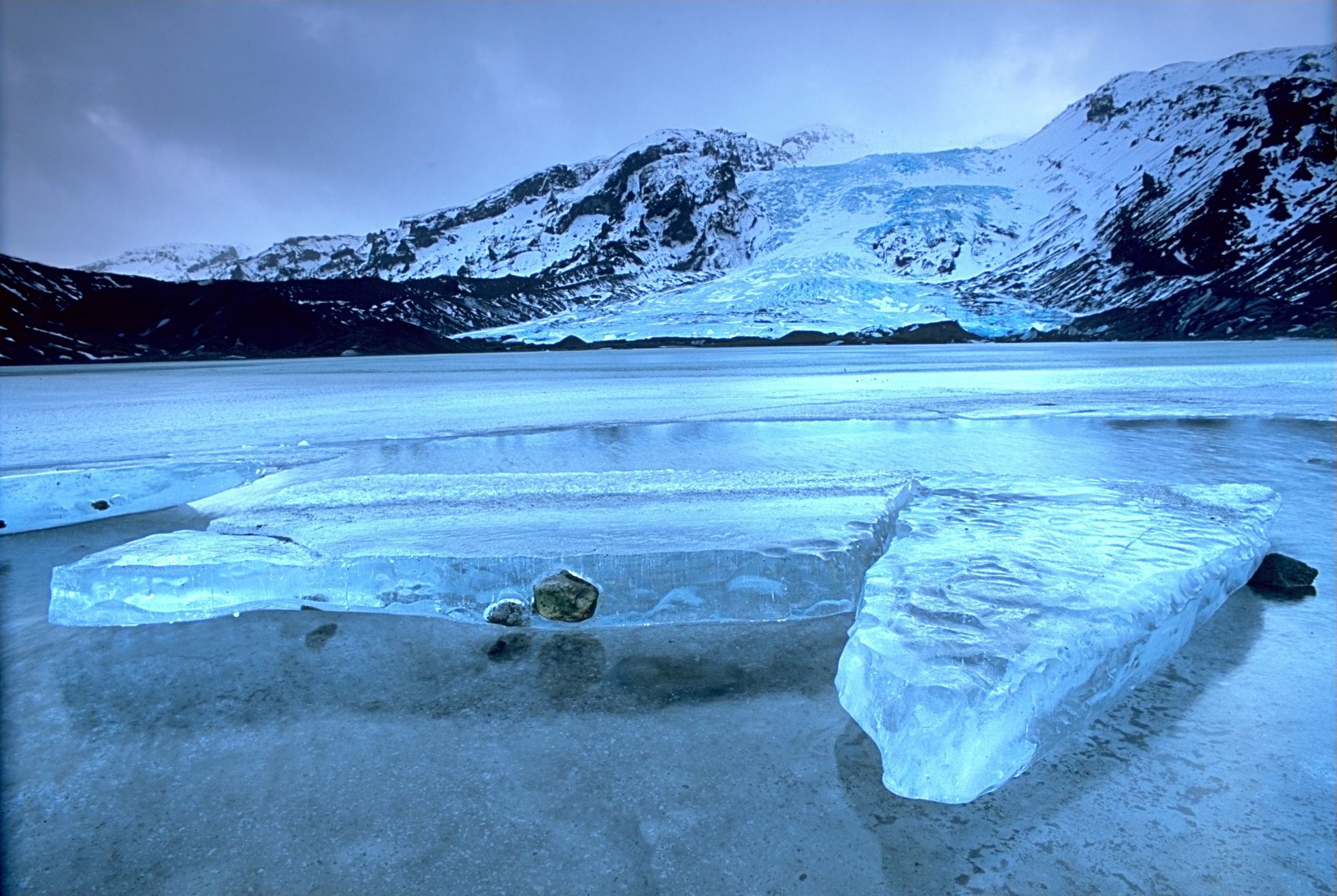 Ledovec Eyjafjallajökull