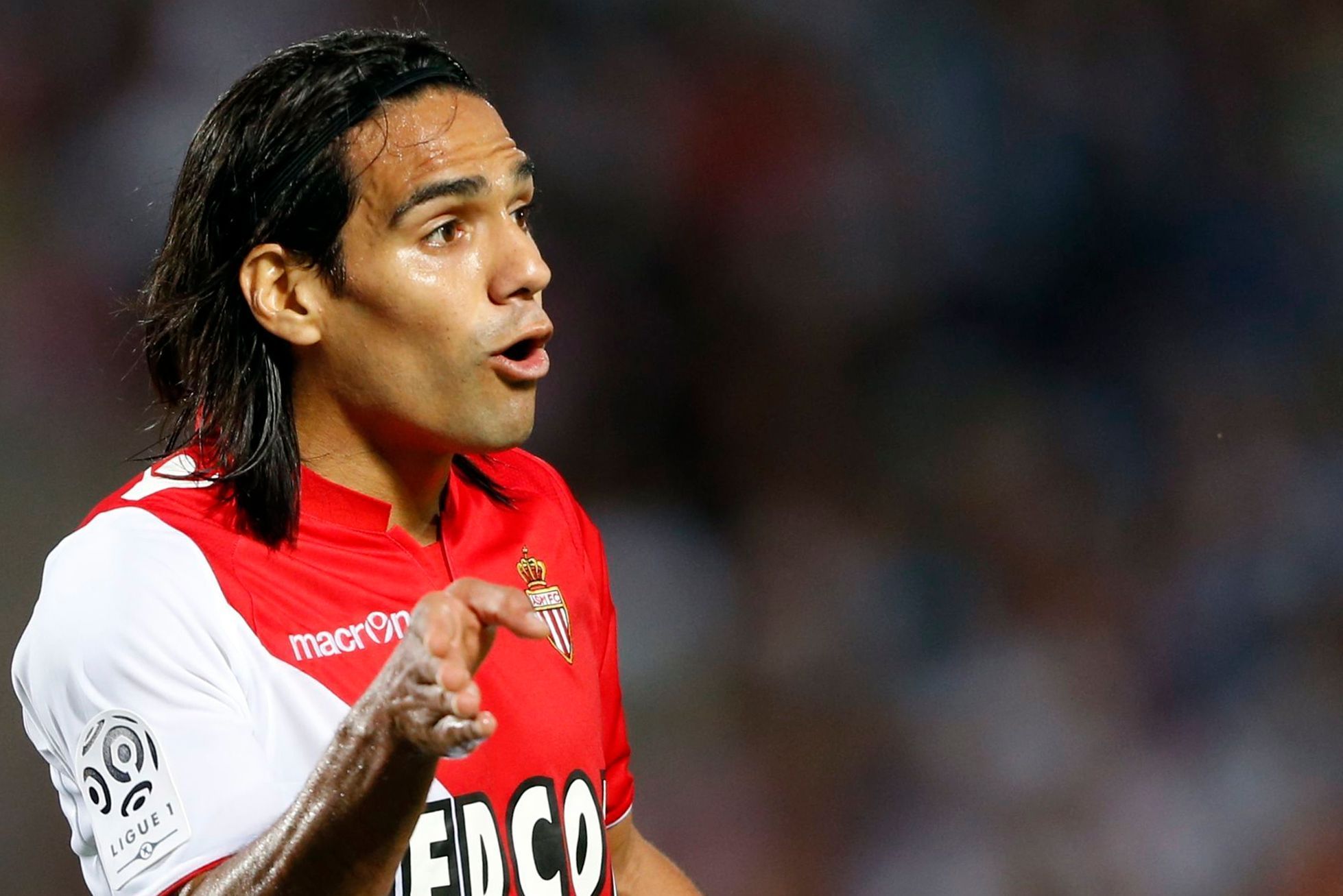 Radamel Falcao v prvním ostrém zápase za Monako