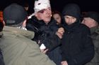 Ukrajinští policisté zranili exministra vnitra Lucenka