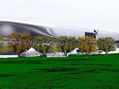 National football stadium in Letná