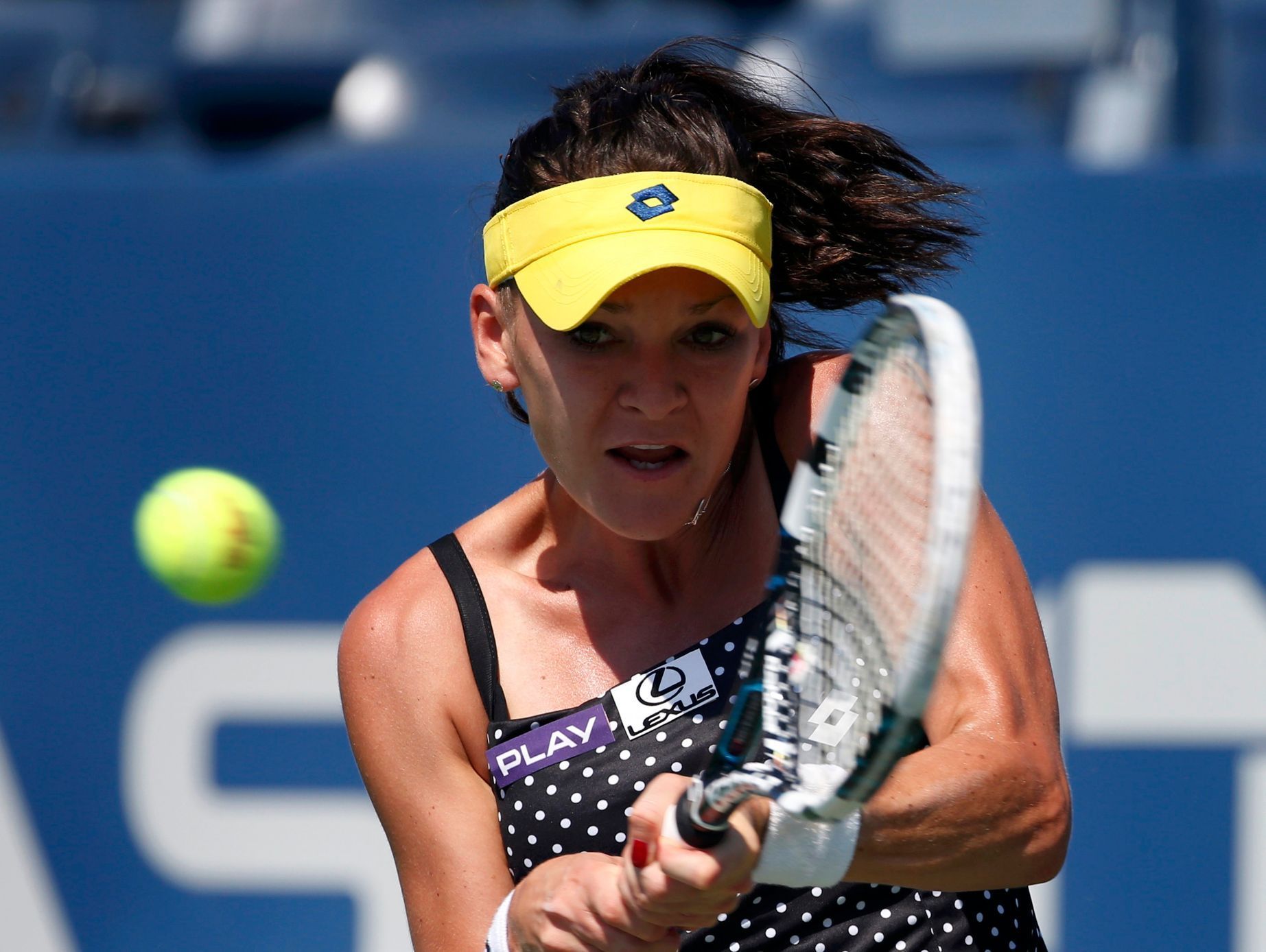 Agnieszka Radwaňská na US Open 2014