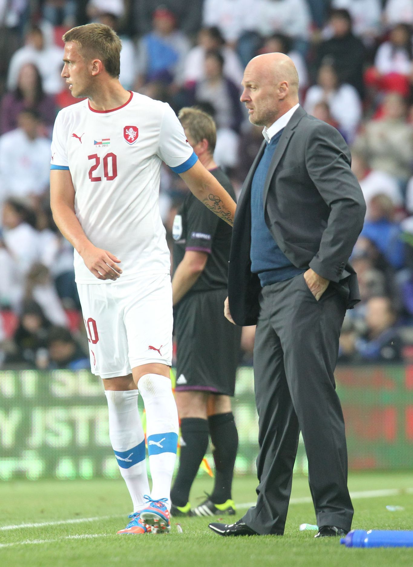 Vladimír Darida v přípravě před Eurem 2012, Česko - Maďarsko