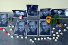 Foto: Padesát policistů a poslední projev. Tak vypadala pražská vzpomínka na umučeného Liou Siao-poa