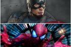 Souboj superhrdinů vyhrává Captain America nad Spider-Manem
