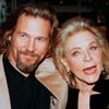 File picture shows actor Jeff Bridges and actress Lauren Bacall, cast members of the film &quot;The Mirror Has Two Faces&quot;, posing together at Tavern on the Green in New York