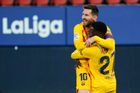 Vaclík se vrátil do španělské ligy, Messi táhl k výhře Barcelonu