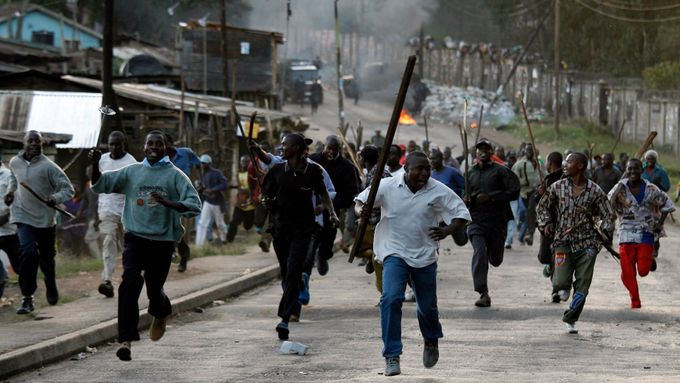 Nepokoje v Nairobi i v dalších městech na západě Keni