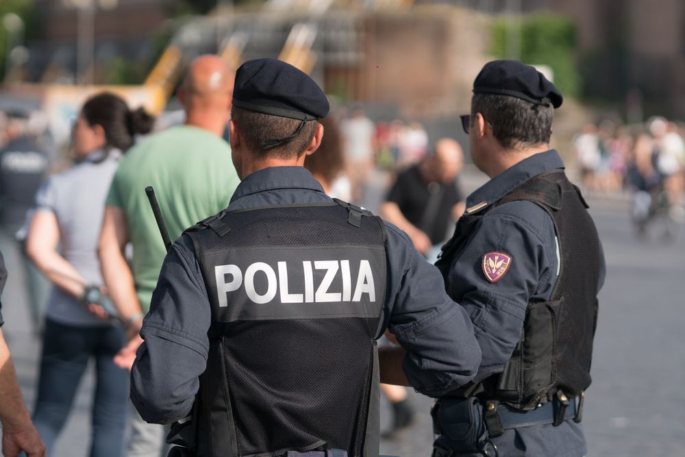Italská policie - ilustrační foto