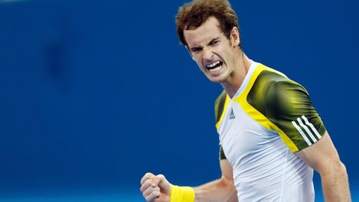 Britský tenista Andy Murray na turnaji v Brisbane