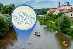 Čistá Vltava, špinavá jižní Morava. Mapa ukazuje, jak znečištěné jsou české řeky
