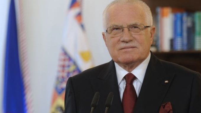 Prezident Václav Klaus udělil 14 milostí