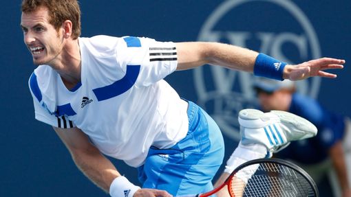 Andy Murray na turnaji v Cincinnatti 2013
