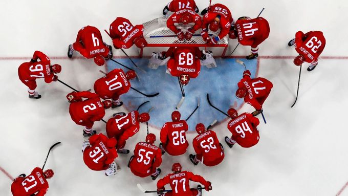 Ruská hokejová reprezentace se představí ve Švédsku s jedenácti olympijskými vítězi.