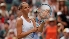 Karolína Plíšková ve druhém kole Wimbledonu 2018