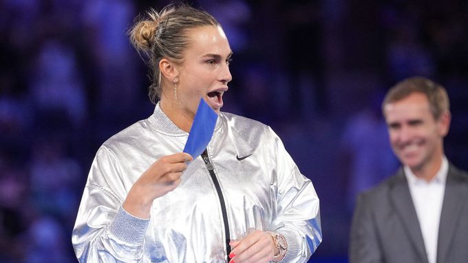 Aryna Sabalenková po finále US Open 2025