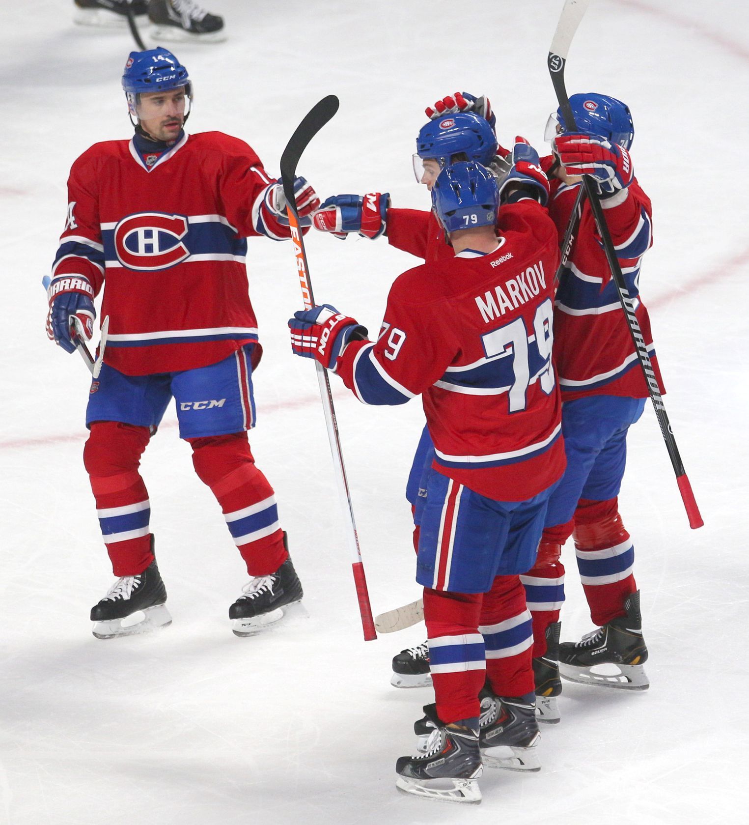NHL: Toronto Maple Leafs vs. Montreal Canadiens (Markov, Plekanec)