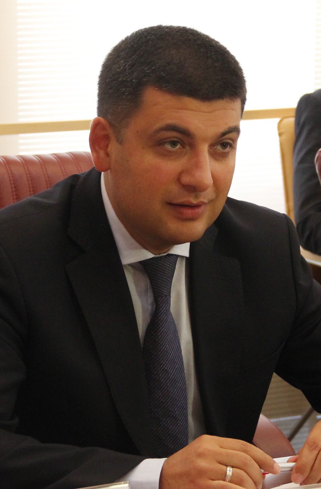 Volodymyr Hrojsman - prozatímní premiér Ukrajiny