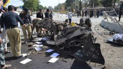 Teroristický útok v pákistánské Kvétě.