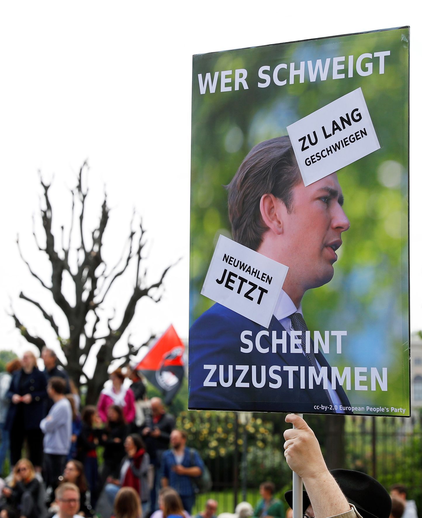 Rakousko - protesty proti Kurzovi