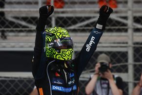 "Už jsem dlouho neplakal." Norris emotivně oslavil titul mistra světa formule 1