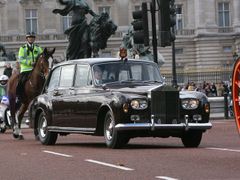 Vozy Rolls Royce využívá i britská královská rodina.