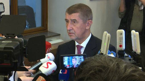 Andrej Babiš po jednání sněmovny