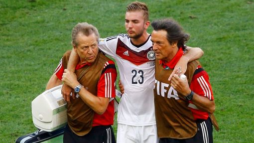 MS 2014, Argentina-Německo: zraněný Christoph Kramer