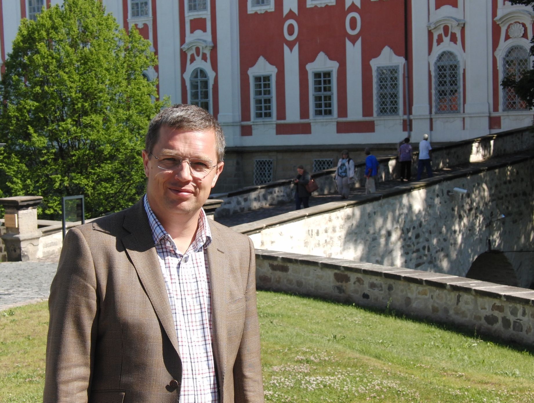 Broumov - klášter - filantrop Jan Školník