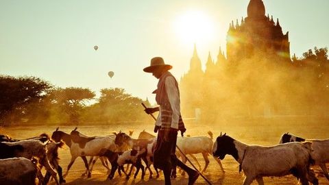 Bagan: tisíce chrámů na pár kilometrech