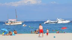 Mallorca pláž dovolená koupání moře