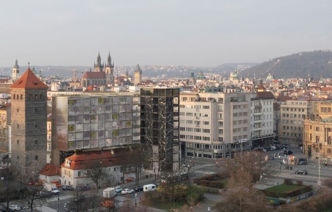 Dům Revoluční 30 má vzniknout na nábřeží Vltavy nedaleko Náměstí republiky. Nabídne 35 až 40 bytů.