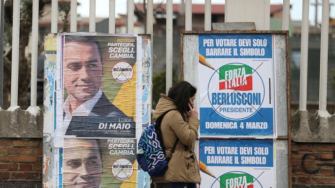 Předvolební kampaň je v Itálii v plném proudu.