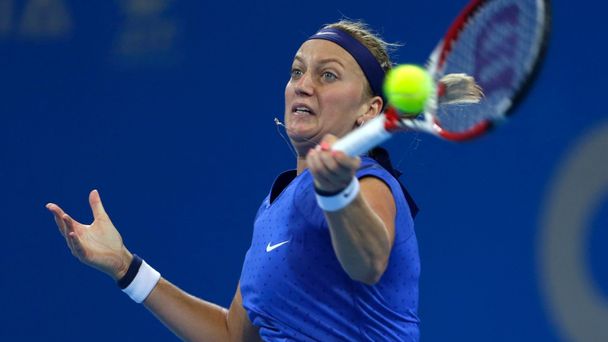 Petra Kvitová na turnaji v Pekingu 2014
