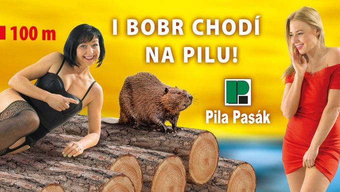 Zatím poslední reklama Pily Pasák.