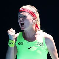 Marie Bouzková Australian Open 2021, 2. den (Marie Bouzková)