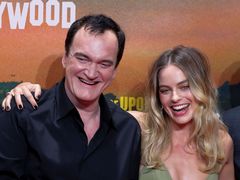 Quentin Tarantino a Margot Robbieová.