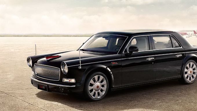 Auto pro čínského prezidenta musí být čínské. Co na tom, že trochu připomíná Trabant?