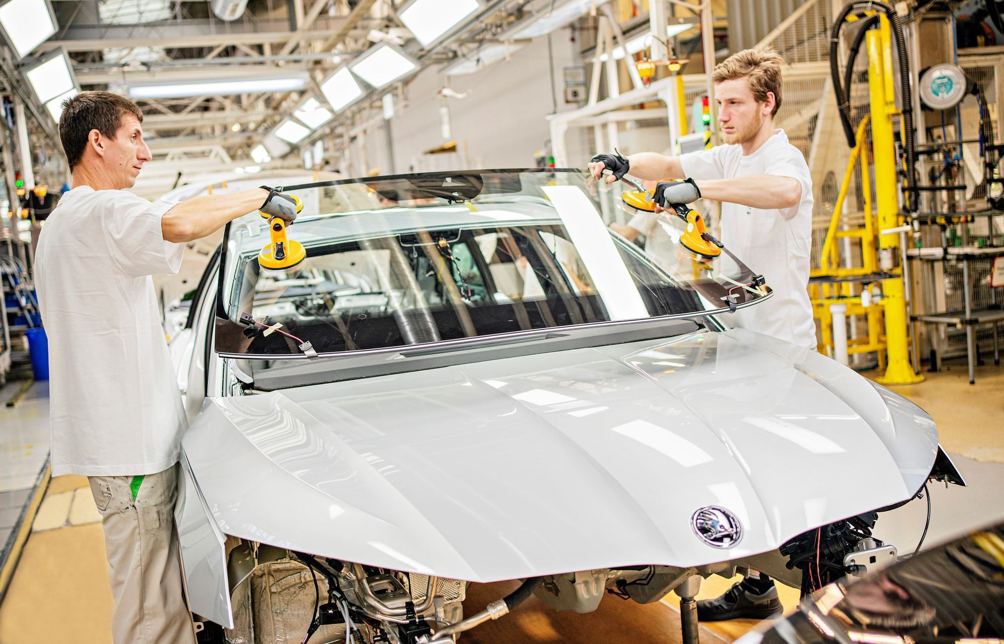 Škoda továrna výroba Octavia 2019