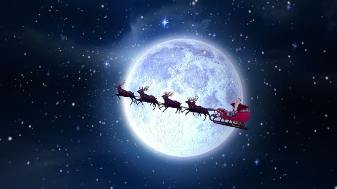 Vrtulníkem MH-60T Jayhawk americké pobřežní stráže „nakreslil“ na obloze typická pokřik Santa Clause.