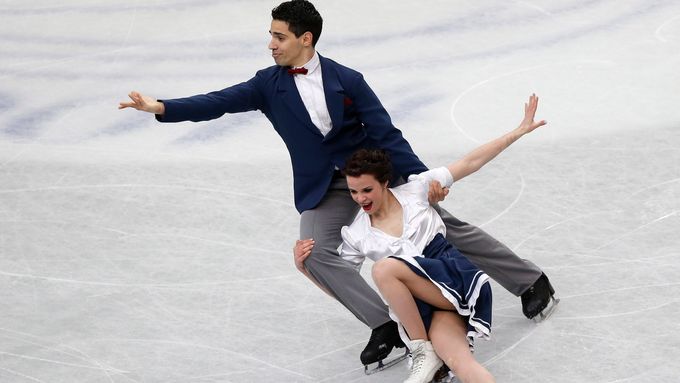 Anna Cappelliniová a Luca Lanotte udrželi vedení a překvapivě jsou mistry světa v tancích na ledě