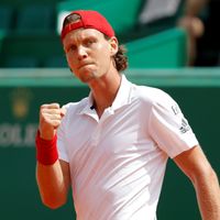 Tomáš Berdych Tomáš Berdych na turnaji v Monte Carlu