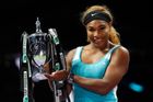 Serena má čistý hattrick i jméno růže. Teď je před ní rekord