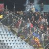EL, Slovan-Sparta: řádění fanoušků