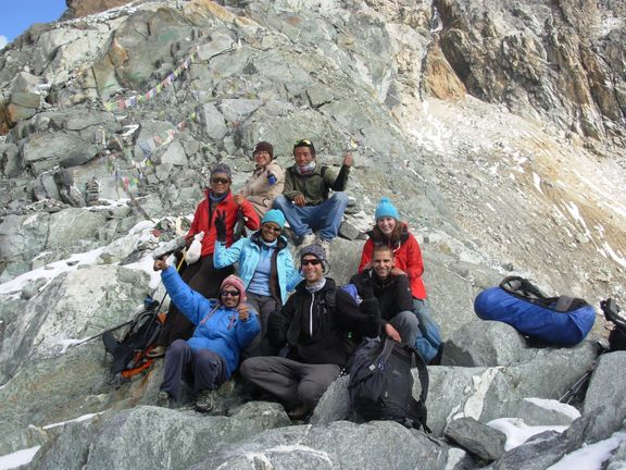 Binderova druhá cesta do Nepálu v roce 2012. Na pochody v horách už dneska tolik času nemá. 